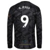 Maglia da Calcio a Maniche Lunghe Arsenal G. Jesus 9 Trasferta 2022-23 per Uomo